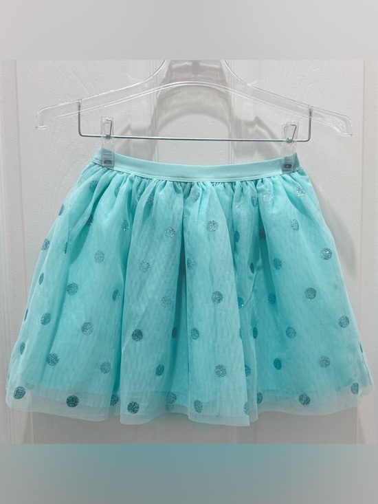 Place Other - The Children’s Place Mint Blue Polka Dot Tulle Skirt -Girls Size M7/8
